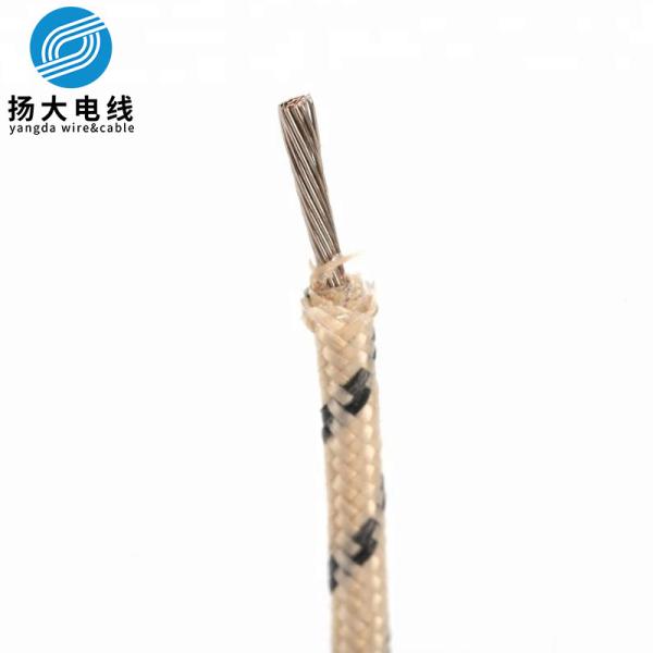 30awg-12awg Fiberglass Braided Silicon Rubber Wire Tinned Copper Conductor