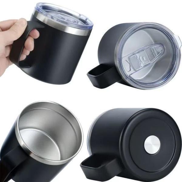 Double-Layer Stainless Steel Vacuum Insulation Beer Mug Cup for Coffee Tea Beer and Water