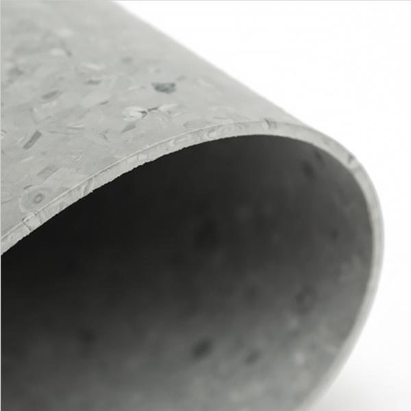 2.0mm Thick Industrial PVC Flooring , Wood Grain Homogeneous Tiles Flexible