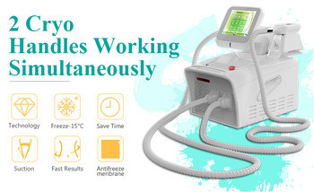 2019 Nubway portable cool shape sculpting fat freezing machine cryolipolysis 2 handles machine
