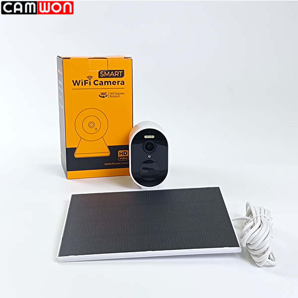 IP65 Waterproof WiFi Solar Camera 4MP Tuya Smart Security Camera Full Color