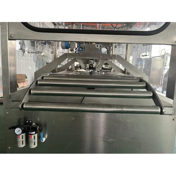 Automatic 1-220L Double Head Aseptic Bag Filling Machine SUS304 for Juice Milk Puree Packaging