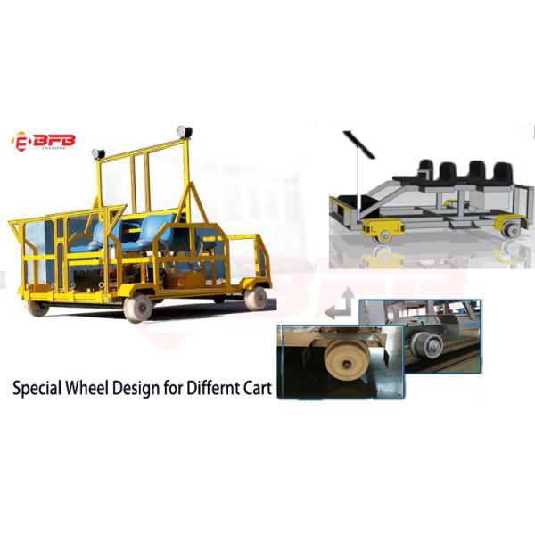 Вагонетка осмотра 2 мест мест 4 электрическая железнодорожная для ремонта и обслуживания