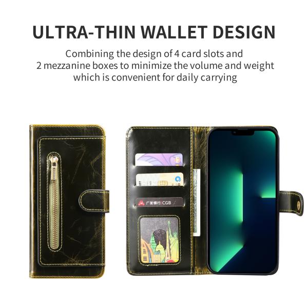 Galaxia desmontable S22 de la caja del teléfono del bolsillo de la tarjeta magnética de las fundas protectoras de Iphone