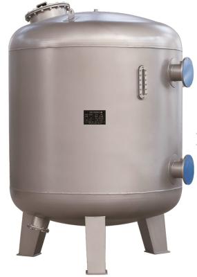 Vertical Ozone Industrial Activated Carbon Filter , Adsorption Granulated Charcoal Water Filter