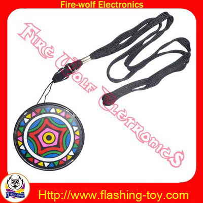 Red, Yellow, Blue EL LED Flashing Necklaces HL-B2119 for Promotion gift
