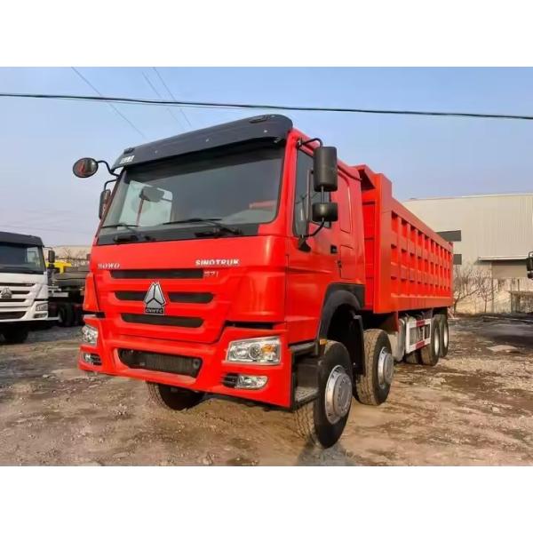 SINOTRUK HOWO 380HP Euro II With Oil Bathing System 8X4 TIPPER TRUCK