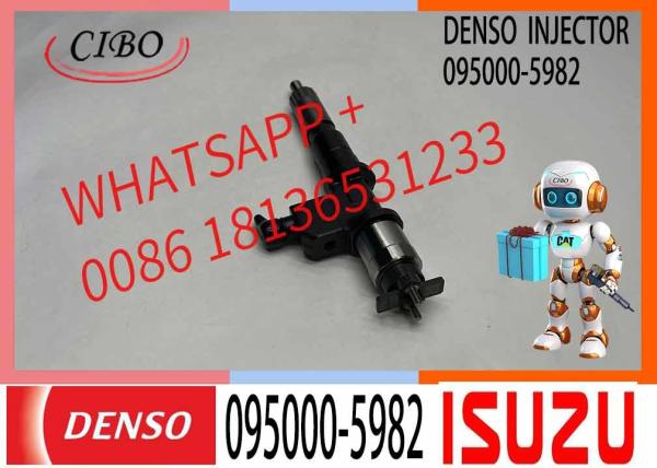 Injetor de combustível original 8-97603099-2 095000-5982 095000-5980 para ISUZU 4HK1 6HK1
