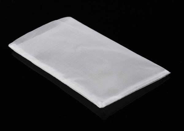 Biodegradable / Ultrasonic Welding Nylon Rosin Bags White Color With String