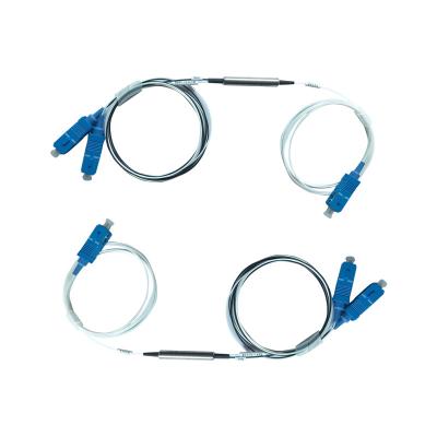 System Monitoring Fiber Optic WDM G657A2 0.9mm Steel Tube Wide Wavelength Range