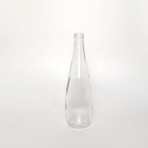 500ml Flint Empty Glass Water Bottle Refillable Beverage Drink Container CY-793