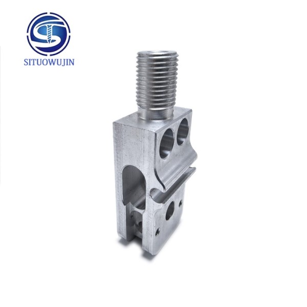 Custom Trapezoidal Aluminum Gripper Head, High Precision CNC Automation Handling Clamp Fittings