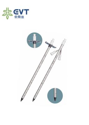 Kit de catéter de nefrostomía con radiación reducida con características de imagen mejoradas