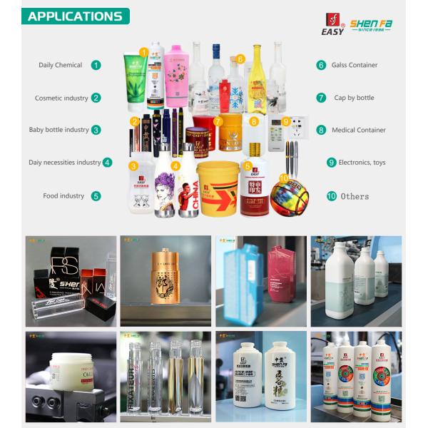 Semi-Automatic Screen Printer for Bottles Cups Glass 220V SF-400