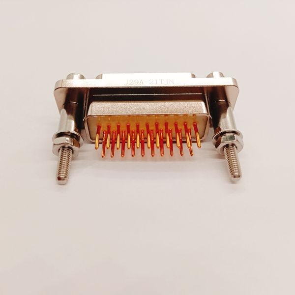 Micro Rectangular Connector J29A Series Plug Connector Soldering Type Connector J29A-21TJN