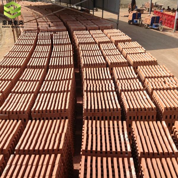 Easy Operation Eco Friendly Brick Production Machine With Dryer And Burner