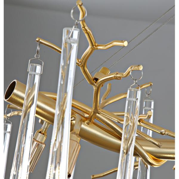 110 - 240 Вт G9 Высококачественные подвесные светильники искусственно вздутое пузырьковое стекло