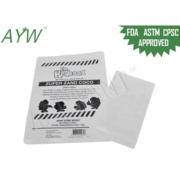 Мешки алюминиевой фольги молока ОЭМ белые водоустойчивые для фидера любимца детей