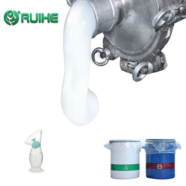 Fast Curing LSR Liquid Silicone Rubber with 12 Months Shelf Life and Low Viscosity for Baby Breast Feeder
