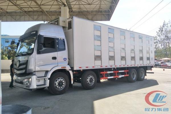 Auman Thermostatic  9.6m Livestock and Poultry Transporter  Livestock and Poultry Transporter Truck