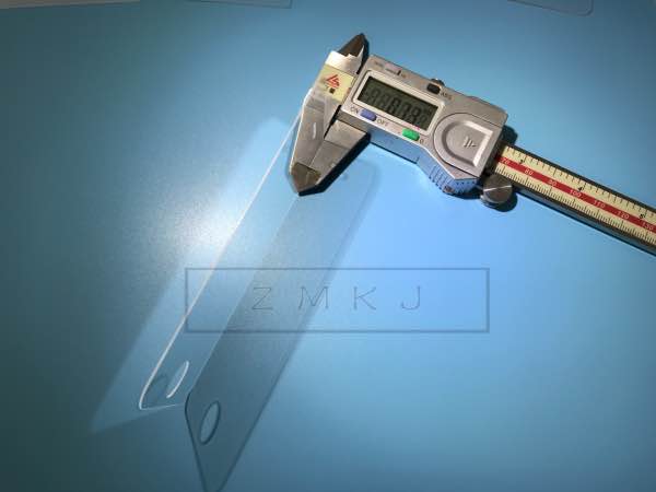 Al2O3 Sapphire Crystal Glass A - Axis Orientation For Phone Cover Protective Glass Film