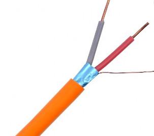 2c 1.5mm Shielded Fire Alarm Cable LPCB BS6387 PH120 Standard LSZH Jacket