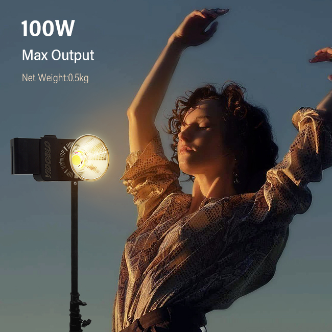 Портативный Cob Led Pocket Fill Light USB зарядка 100w 7500k Для освещения коротких видео