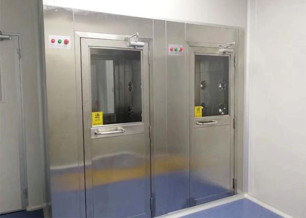 1300mm Length 25m/S Clean Room Air Shower Portable Led Display SUS304