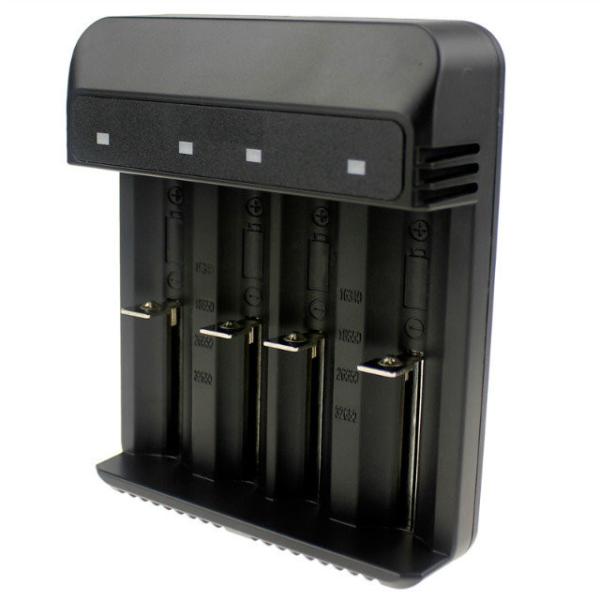 Intelligent Lithium 4 Slot Battery Charger , Electric 18650 4 Battery Charger