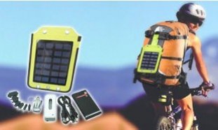 The emergency sports solar bag charger 1PC cable And 3PCS connectors
