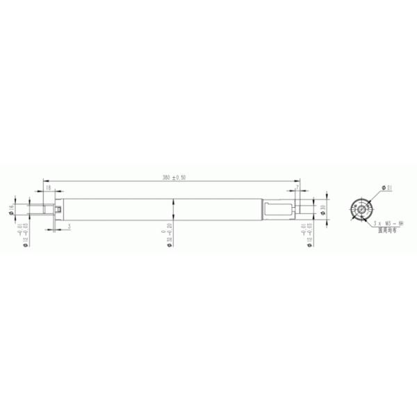Power Supply 5V Fiber Optic Rate Gyro for Defense and Industrial Applications