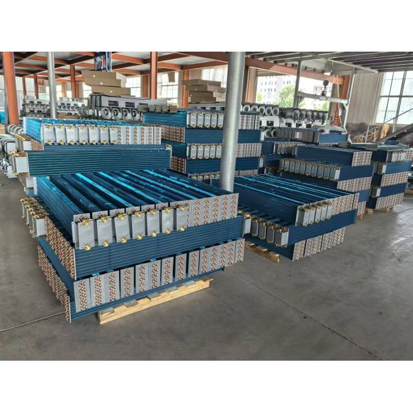 500CFM Ducted Type Water FCU Fan Coil Unit With Hydrophilic Aluminum Coil
