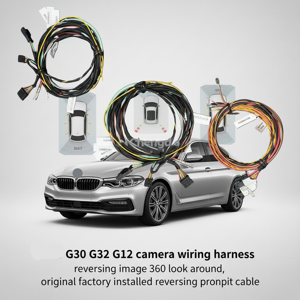 For BMW G30 G32 G12 Radar Detector Lane Departure Warning & Blind Spot Monitoring System Kit View Camera Wiring Harness