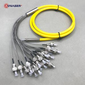 SM/MM/PM Multi Cores Armored Fiber Optic Branch Jumper with FC/PC FC/APC SMA905
