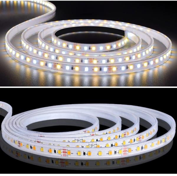 tira flexível de 2835 diodos emissores de luz de 5M 60Leds/M IP20 12W 1190lm