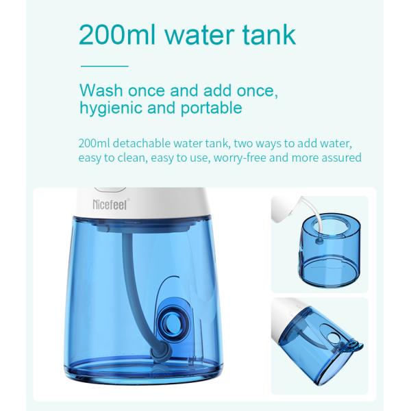 батарея лития уборщика 1400mAh Nicefeel танка 200ml электрическая носовая использующая энергию