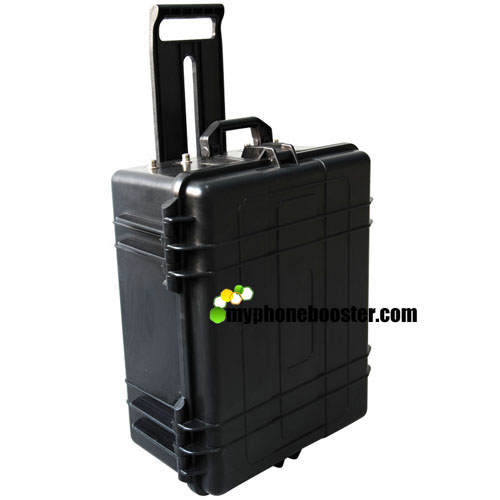 6 Bands 300W High Power Luggage Portable Vehicle Mounted Jammer Military Security Blocker Jammer Block 2G 3G 4G Wifi