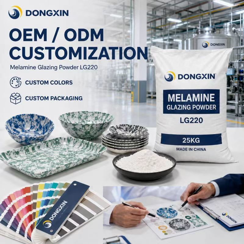 A1 Melamine urea formaldehyde powder Chemical Auxiliary Agent Eco friendly