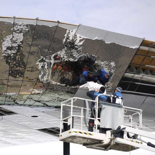 304 316 201 Mirror Polished Silver Gold Colored Water Metal Water Finish Stainless Steel Rippled Sheet For Facade