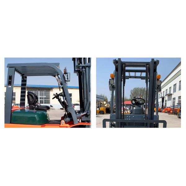 Forklift 1.5 Ton Truck With 2 Stage 3 Meters Mast For Warehouse
