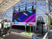 P2.6 P 2.9 P3.9 Esquema do painel de controle LED da estação DJ