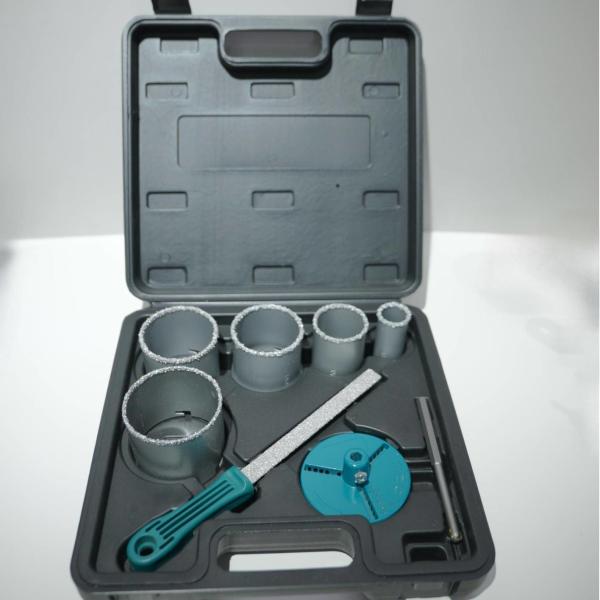 Tungsten Carbide 140mm Hole Saw A3 Steel Hole Saw Set For Hollow Brick