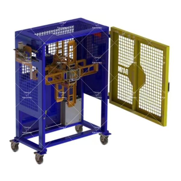 1.5ton Electric Wire Cable Coiling Machine for 630mm Steel Wire Rope Rewinding Solutions