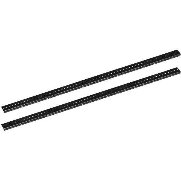 Стальная рельса для монтажа аудио Домашний театр Записывающая студия Окончание порошок черный