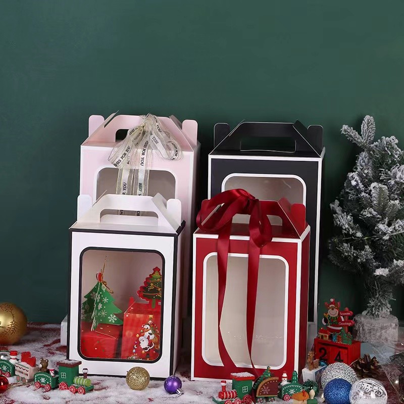 бумажные мешки подарка на рождество 26*32*12cm