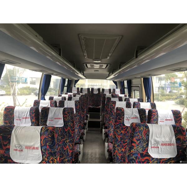 HIGER 30 Seats Used Mini Bus 8549x2450x3280mm With 200hp Diesel Engine