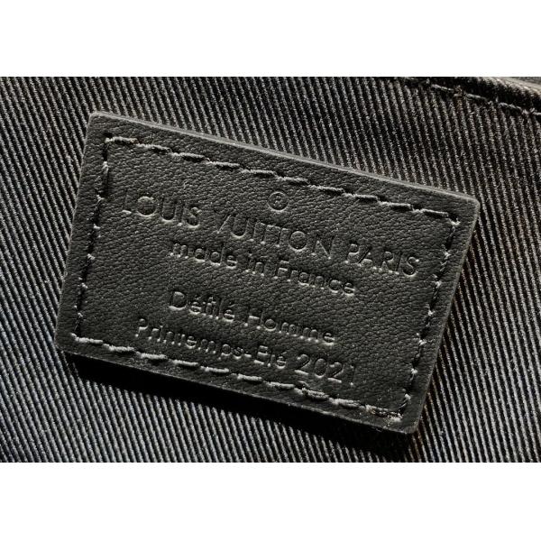 Ladies Brown Cartoon Embroider Luxury Cross Body Bag Monogram Pattern