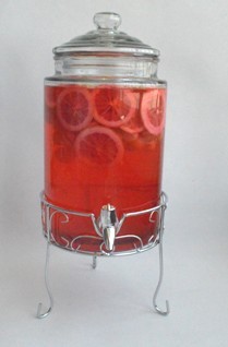 glass juice / beverage dispensers