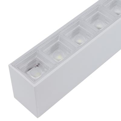 Dimmable LED Linear Light Fixture with 85 Degree Beam Angle