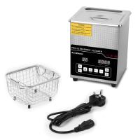 SUS 304 Nettoyeur à ultrasons 60W Puissance 2L Volume du réservoir Vanne de vidange 20-80°C Plage de température